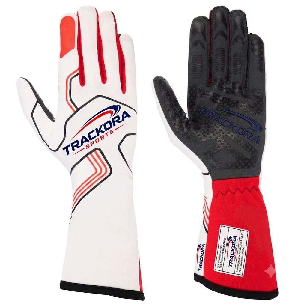 Trackora Sports Professional Karting & Racing Gloves
