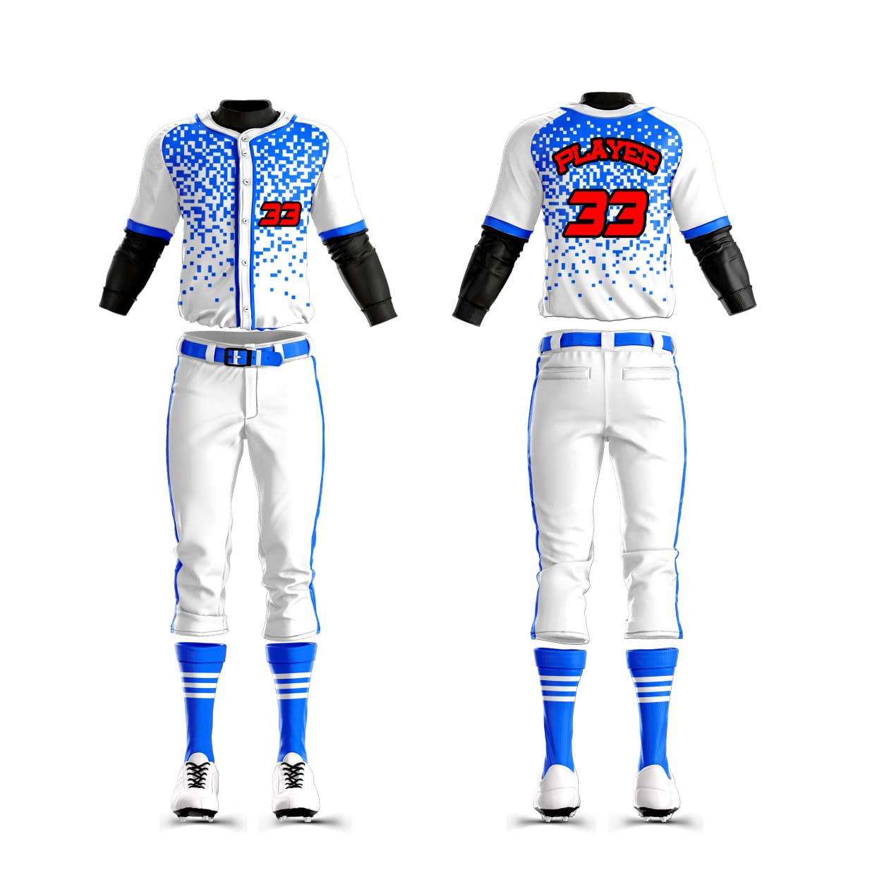 Trackora Sports Classic Baseball Uniform - Image 4