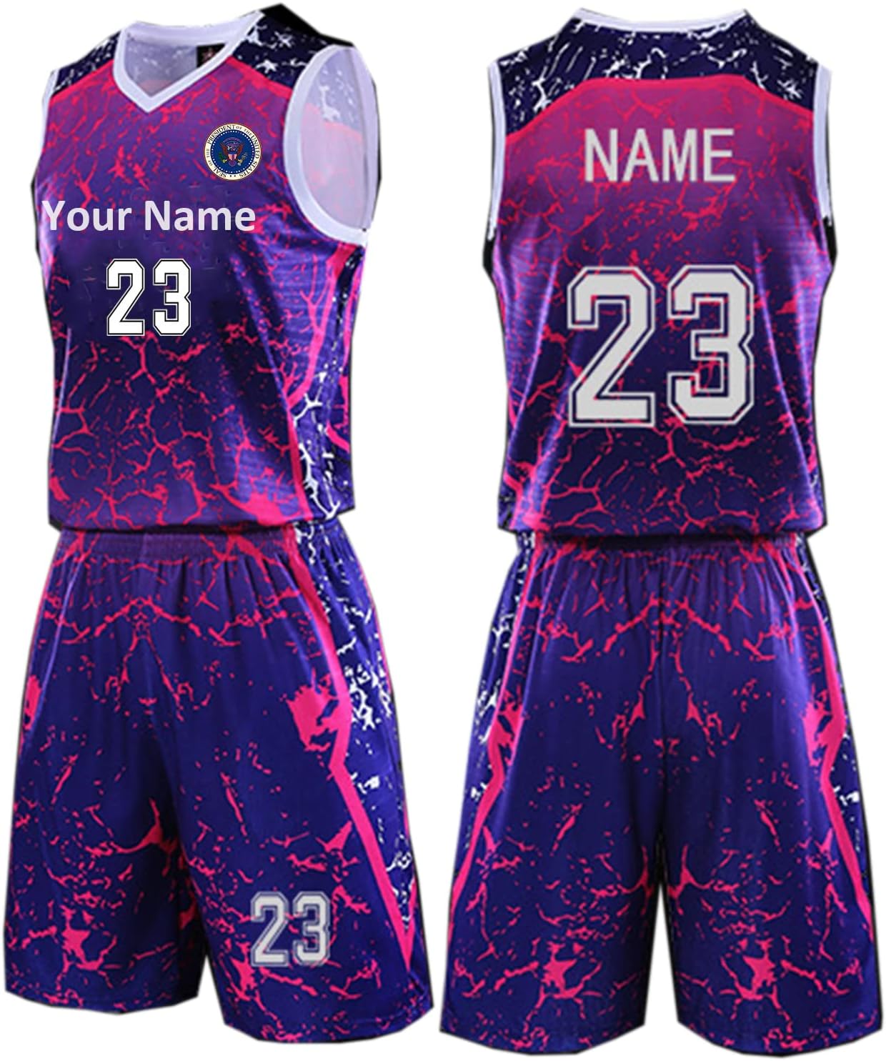 Trackora Sports Sublimated Basketball Uniform