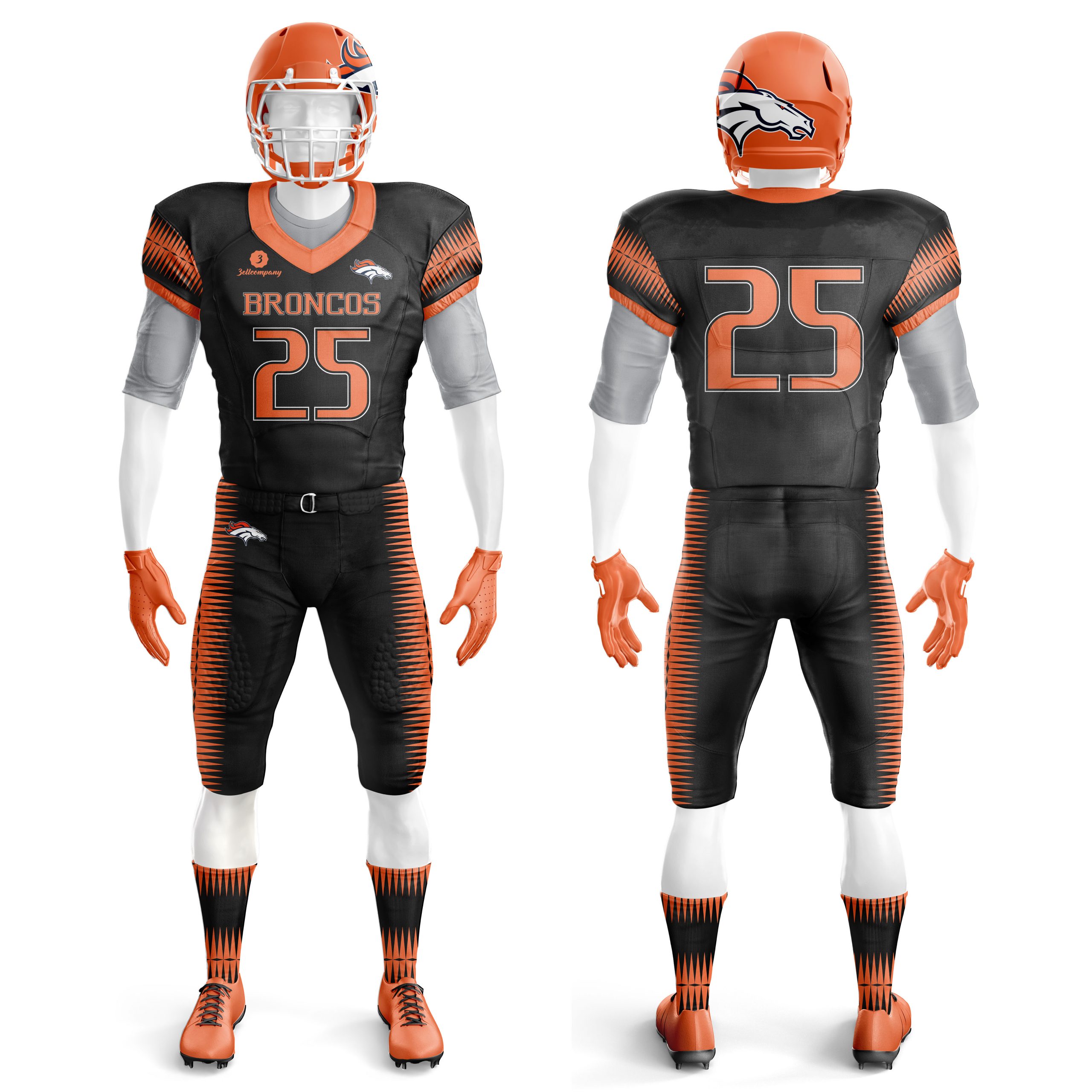 Trackora Sports American Football Uniform