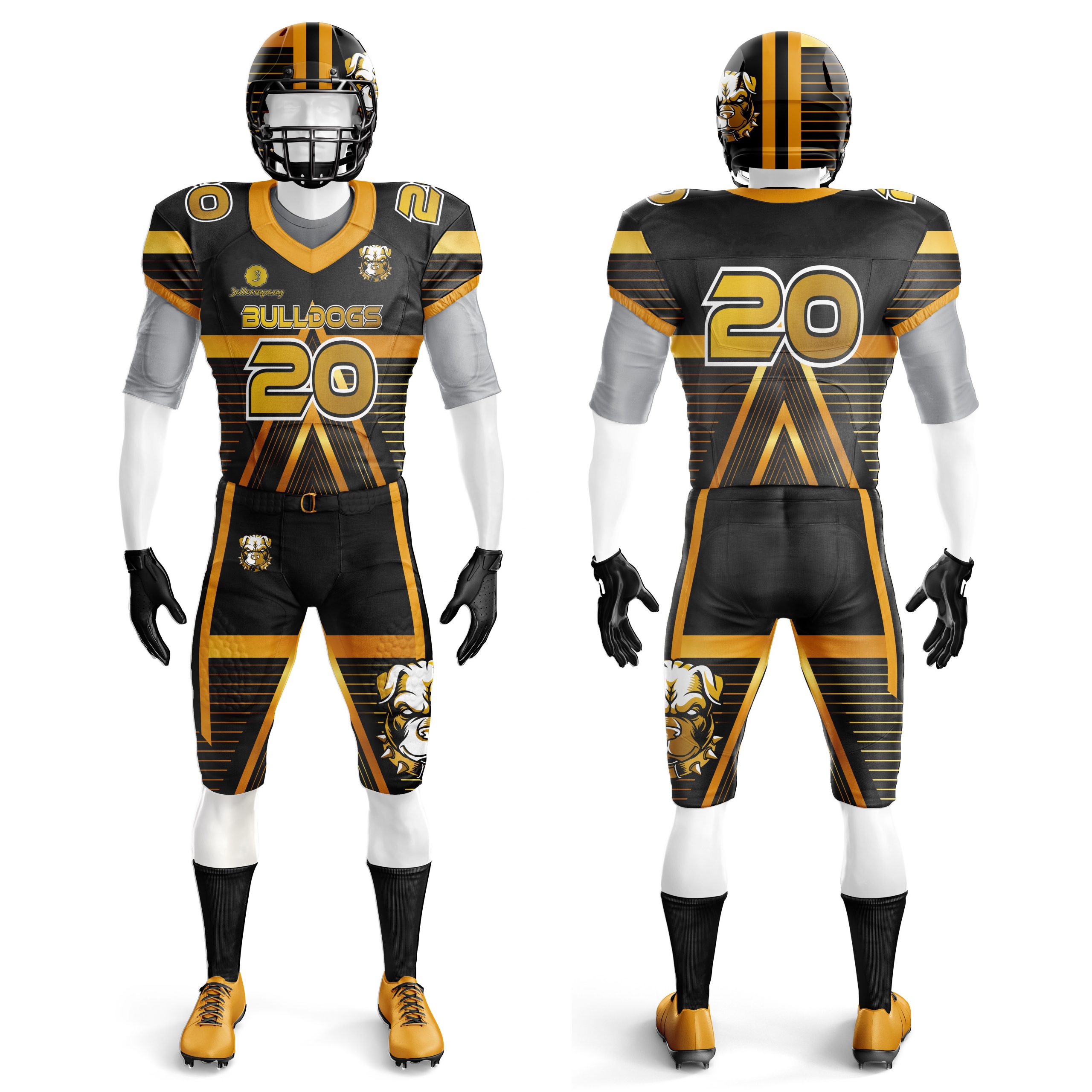 Trackora Sports American Football Uniform